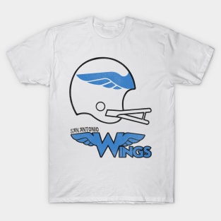 Defunct San Antonio Wings Football Team T-Shirt